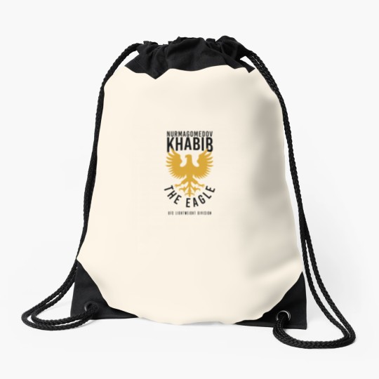 Discover Khabib The Eagle Nurmagomedov Drawstring Bags