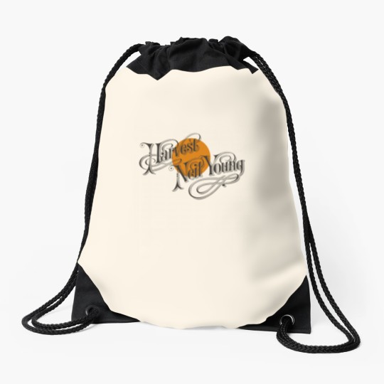 Discover Harvest Moon Drawstring Bags - Old School Band - Harvest Moon Neil Young Drawstring Bags