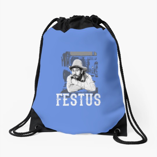 Discover Festus from Gunsmoke - Gunsmoke - Drawstring Bags