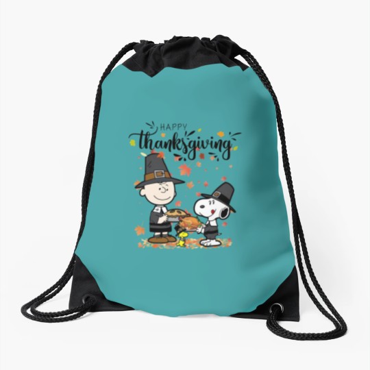 Discover Snoopy Thanksgiving Drawstring Bags