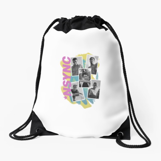Discover Vintage NSYNC No Strings Attached Drawstring Bags
