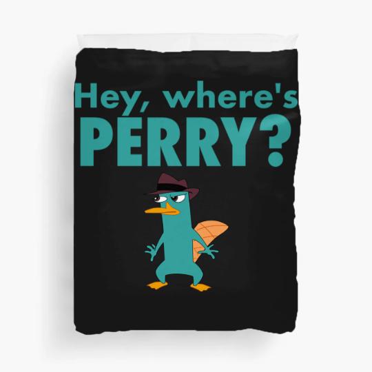 Discover Hey, Where's Perry? - Phineas - Duvet Covers