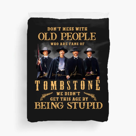 Discover Tombstone Movie Duvet Covers, Vintage Tombstone Graphic