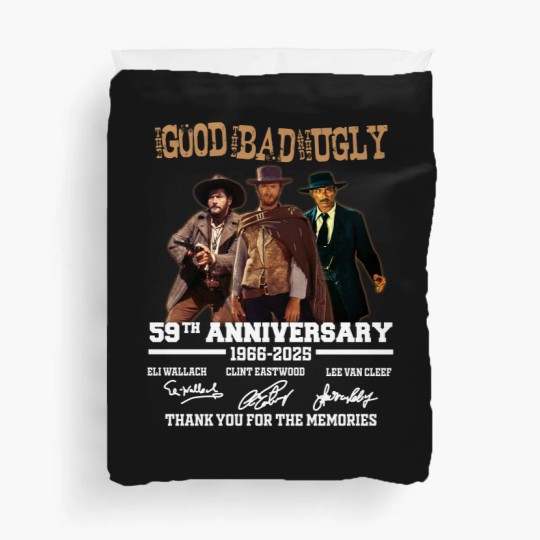 Discover The Bad Ugly Clint Eastwood Anniversary Duvet Covers