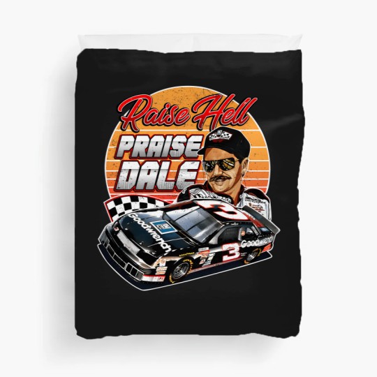 Discover Dale Earnhardt Raise Hell Praise 90S - Dale Earnhardt Duvet Covers
