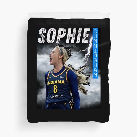 Discover Sophie Cunningham Graphic Duvet Covers, Basketball Fan Gifts