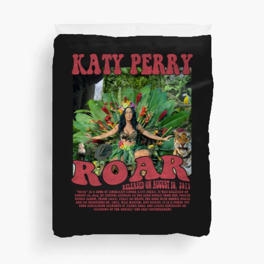 Discover Katy Perry Music Duvet Covers K1, Roar Music Pop