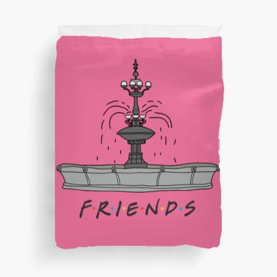 Discover Friends Fountain - Friends - Duvet Covers