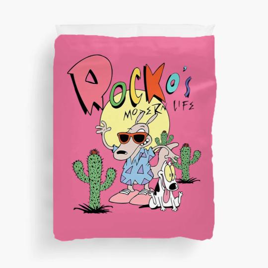 Discover Nick 90s Rockos Modern Life Duvet Covers