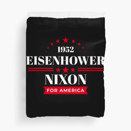 Discover Eisenhower Nixon Duvet Covers Duvet Covers Ike 1952 Campai Duvet Covers