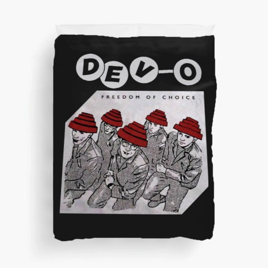Discover Devo Band PREMIUM Duvet Covers, Devo Freedom and Choice Duvet Covers