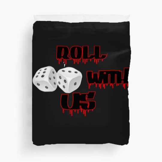 Discover Roll with US Vegas Dice Duvet Covers, Casino Bonus Duvet Covers