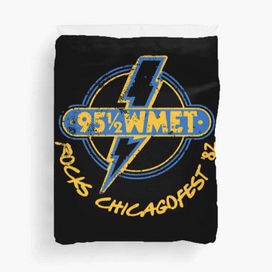 Discover Chicagofest WMET - Chicago - Duvet Covers