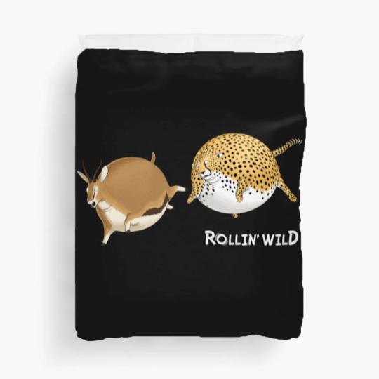 Discover Rollin' Wild - the chase Duvet Covers