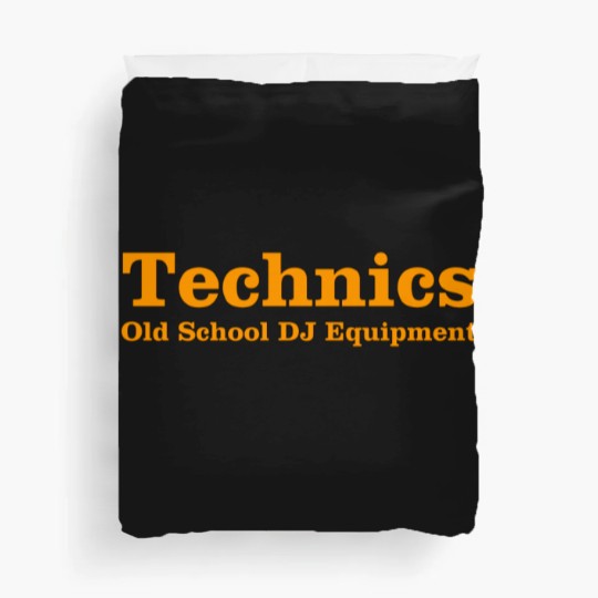 Discover technics orange Duvet Covers