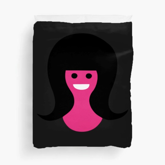 Discover That Girl logo Duvet Covers