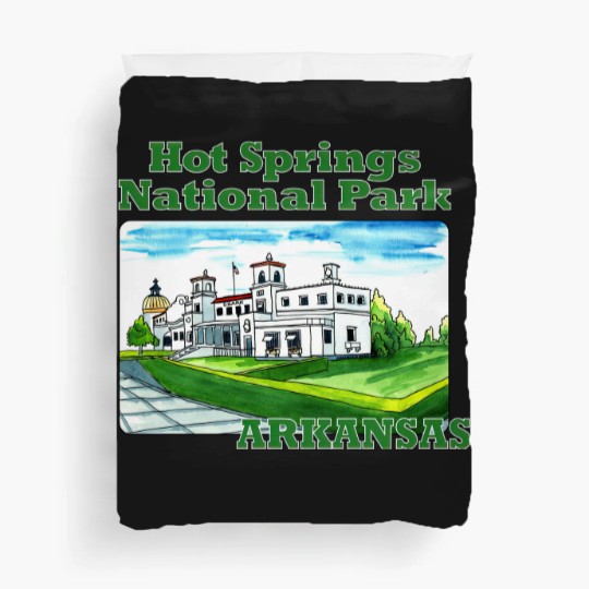 Discover Hot Springs National Park, Arkansas - Hot Springs National Park - Duvet Covers