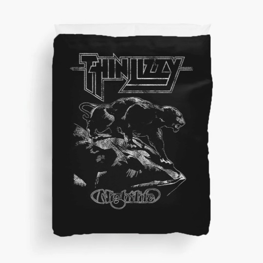 Discover Thin Lizzy Unisex Duvet Covers: Nightlife