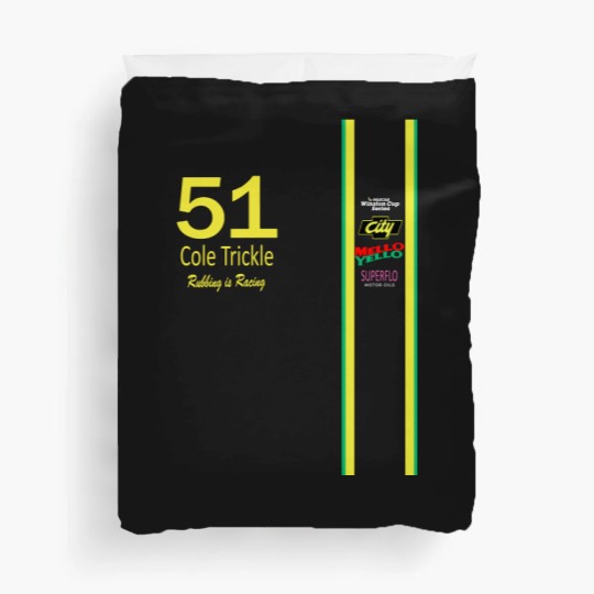 Discover Cole Trickle Days of Thunder Rubbin is racin Duvet Covers