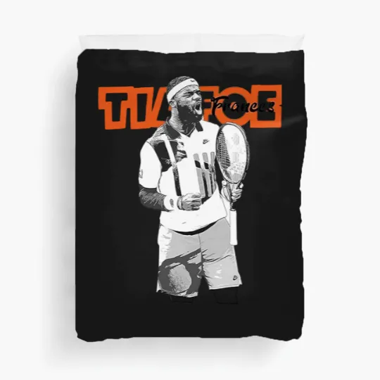 Discover Frances Tiafoe Duvet Covers, Tennis Frances Tiafoe Duvet Covers