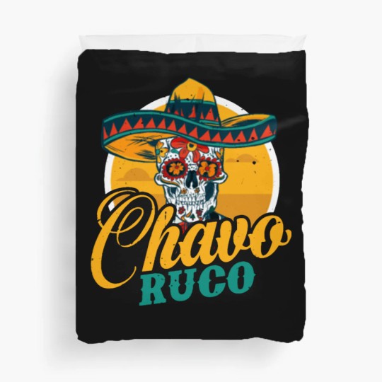 Discover Chavo Ruco regalo para chicanos y otros latinos Duvet Covers