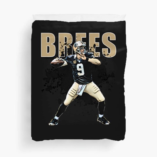 Discover Saints Duvet Covers- drew brees football Duvet Covers