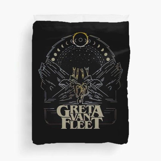 Discover Greta Van Fleet, Greta Van Fleet Duvet Covers, Greta Van Fleet Merch, Greta Van Fleet