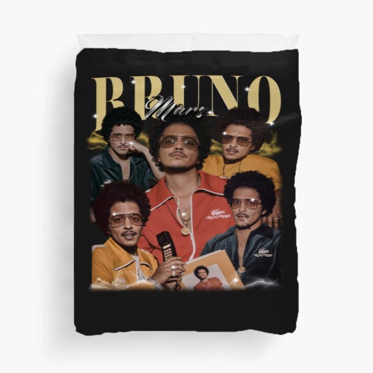 Discover Bruno Mars Music Duvet Covers, Bruno Mars Music Pop Duvet Covers, Bruno Mars Concert 2023 Duvet Covers