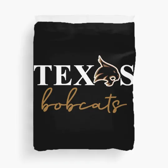 Discover Texas State Bobcats - Texas State bobcats Duvet Covers  - Bobcats Duvet Covers - Texas Bobcats  - Eat Em up bobcats Duvet Covers - TXST bobcats