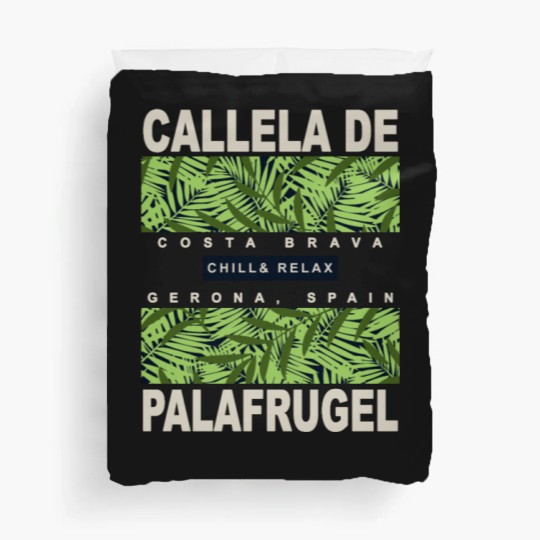 Discover Callela de Palafrugel Gerona Spain Mediterranean Duvet Covers