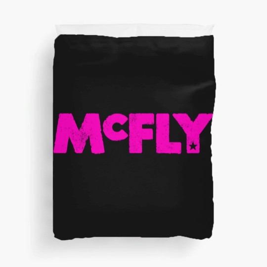 Discover McFly Logo pink Duvet Covers