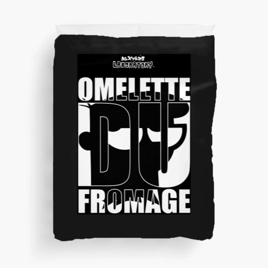 Discover OMELETTE DU FROMAGE Dexters Laboratory ™ Quote Duvet Covers
