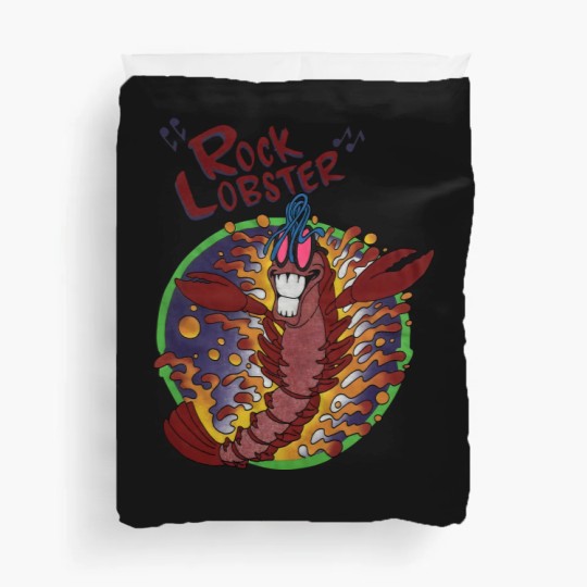 Discover Vintage B-52’s Rock Lobster 90s Band Duvet Covers