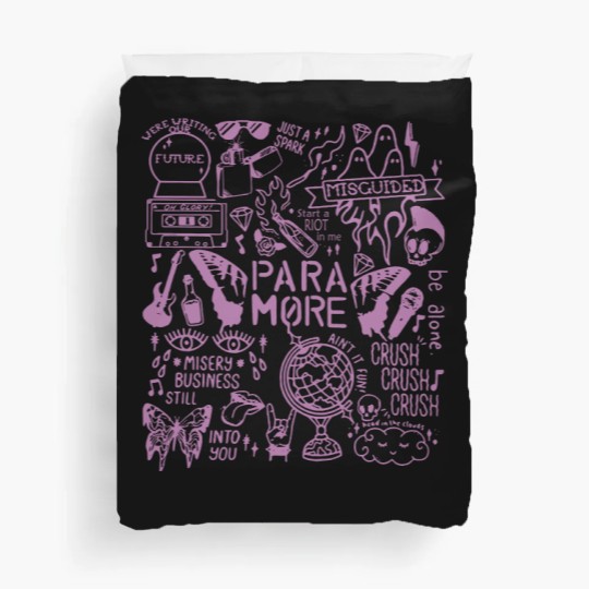 Discover Paramore Tattoo Rock Music Duvet Covers, Paramore Rock Music Band Duvet Covers