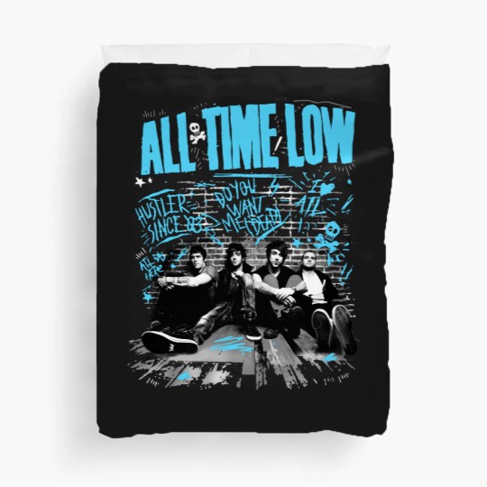 Discover All time low Unisex Duvet Covers All Time Low, Pop Punk