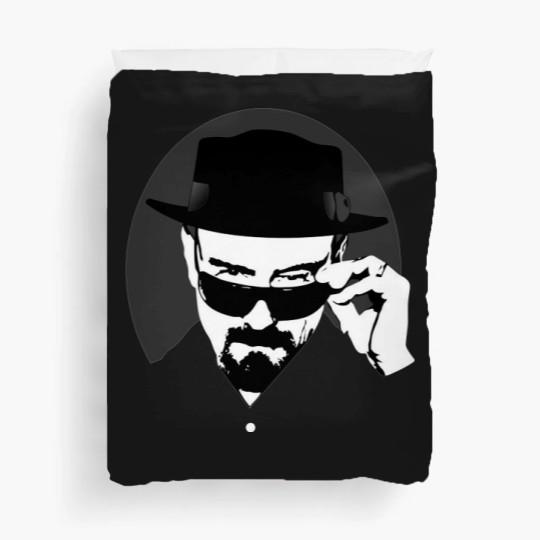 Discover Heisenberg in his hat - Breaking Bad - Duvet Covers