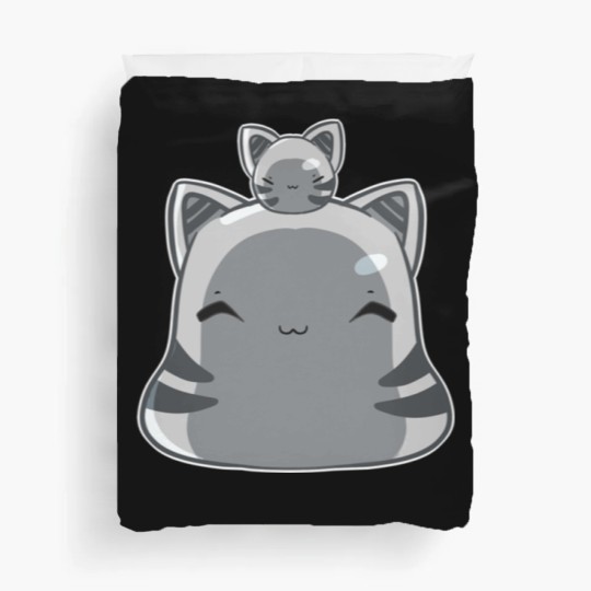 Discover Tabby largo and slime Duvet Covers