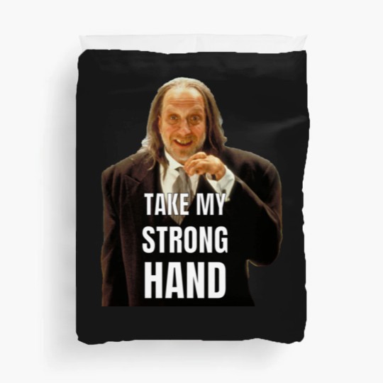 Discover TAKE MY STRONG HAND Duvet Covers