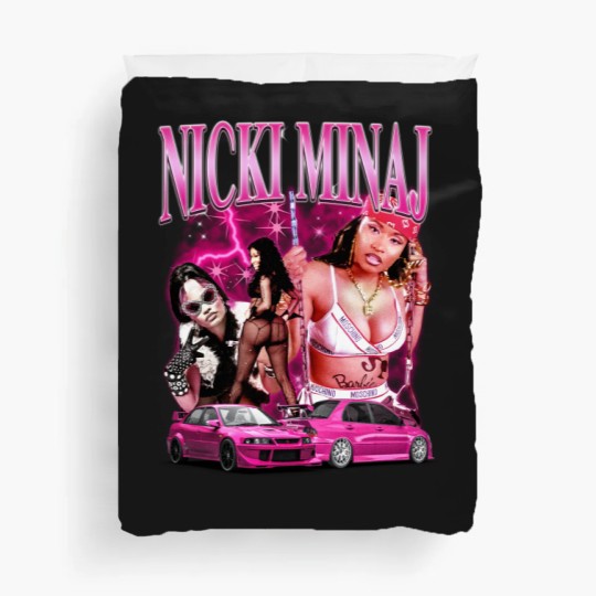 Discover Nicki Minaj Barbie World Comic Duvet Covers, 90S Vintage Merch Ice Spice Duvet Covers
