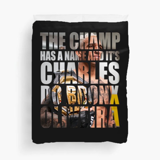 Discover The Champ Has A Name Duvet Covers