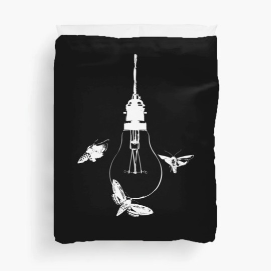 Discover Moths Beat Themselves to Death Against the Lights - Modest Mouse - Duvet Covers