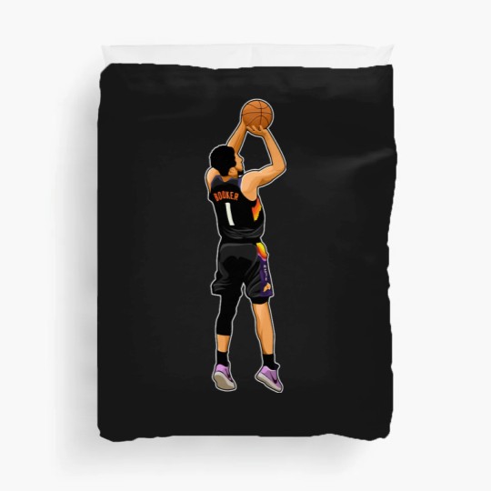 Discover Devin Booker Hit 3 Points Duvet Covers