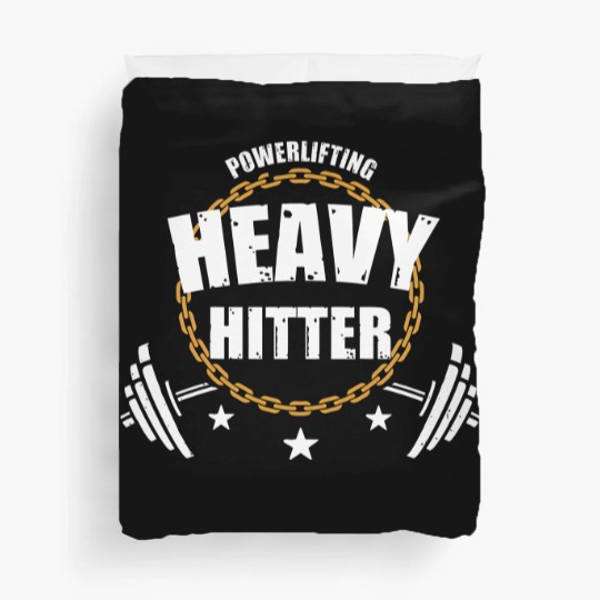 Discover Powerlifting Heavy Hitter - Powerlifting - Duvet Covers