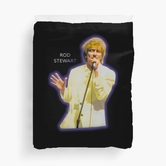 Discover Vintage 1993 Rod Stewart A Night To Remember Tour Duvet Covers