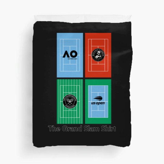 Discover Tennis Duvet Covers grand slams, Tennis player gift, Premium men woman unisex Duvet Covers, Tennis Duvet Covers
