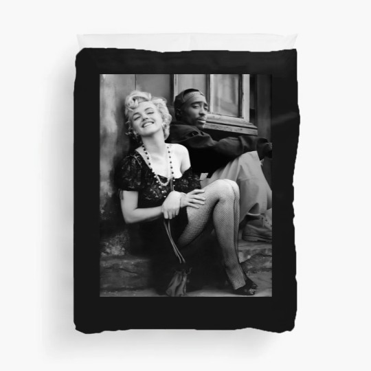 Discover Tupac Marilyn Monroe Hiphop Legend Duvet Covers