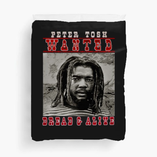 Discover Peter Tosh Wanted Dread And Alive Duvet Covers