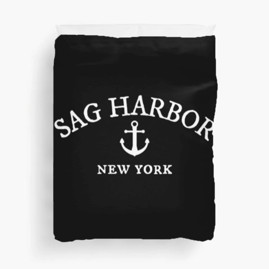 Discover Sag Harbor Ny Duvet Covers Coastal Town Harbor Duvet Covers