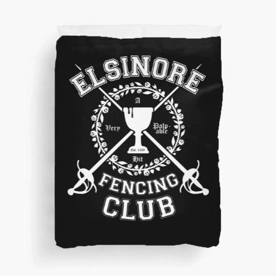 Discover Elsinore Fencing Club - Hamlet Duvet Covers