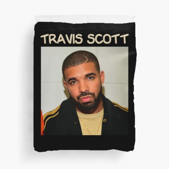 Discover Travis Drake | Rapper Funny Meme Duvet Covers Oddly Specific